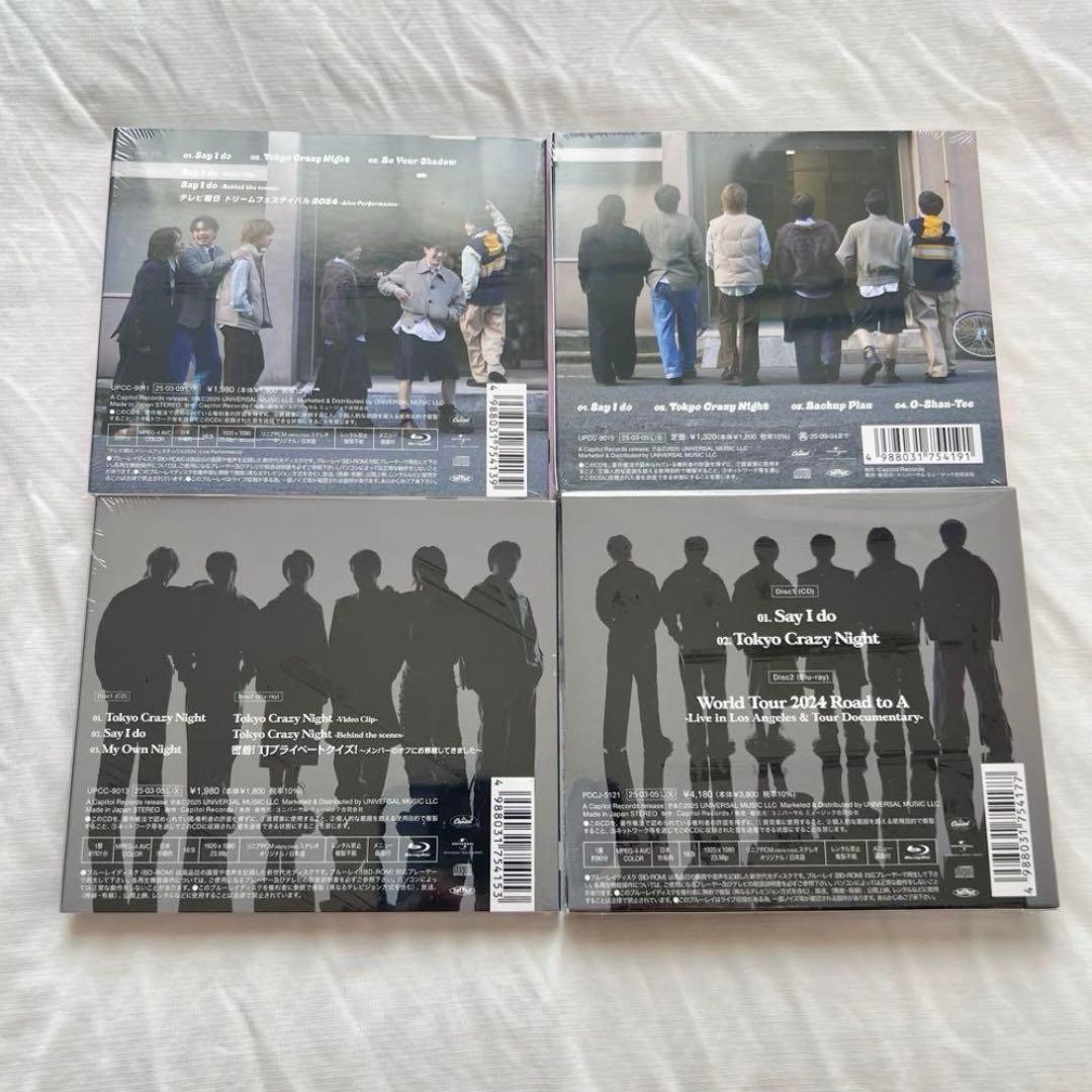 Say I do / Tokyo Crazy Night 4形態