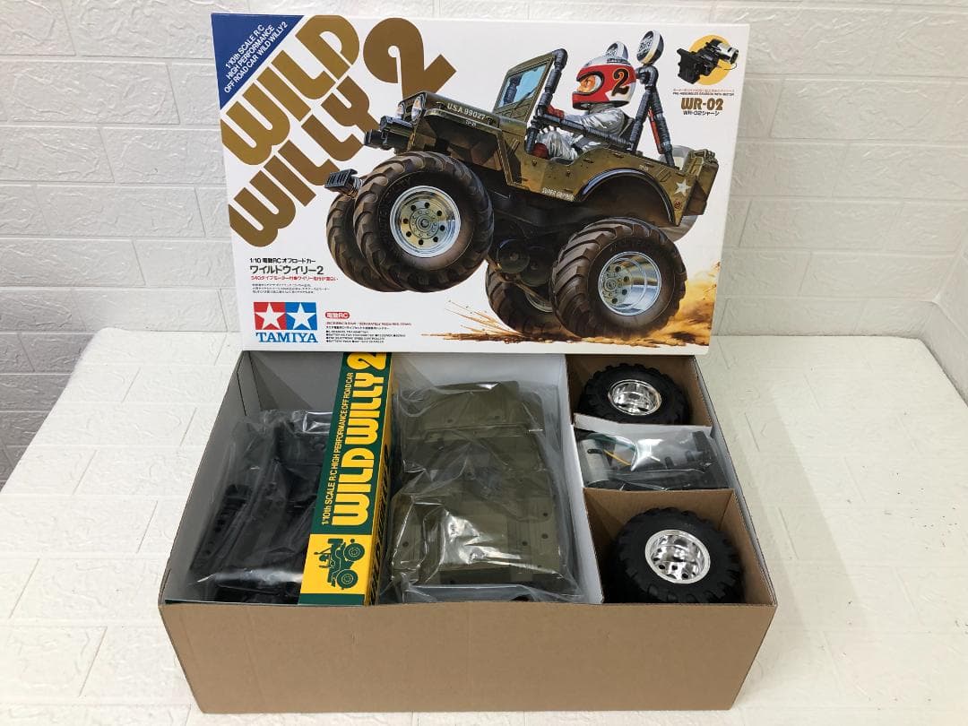 新品未使用！タミヤ ラジコン 1/10RC ワイルドウイリー 2