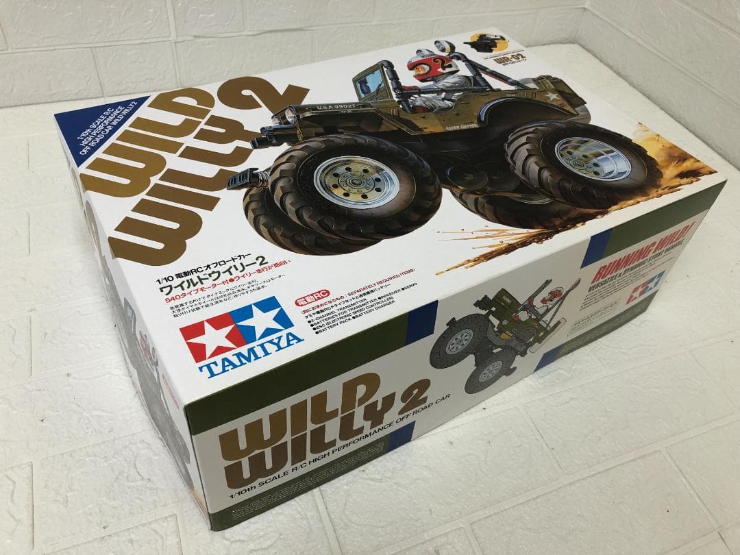 新品未使用！タミヤ ラジコン 1/10RC ワイルドウイリー 2