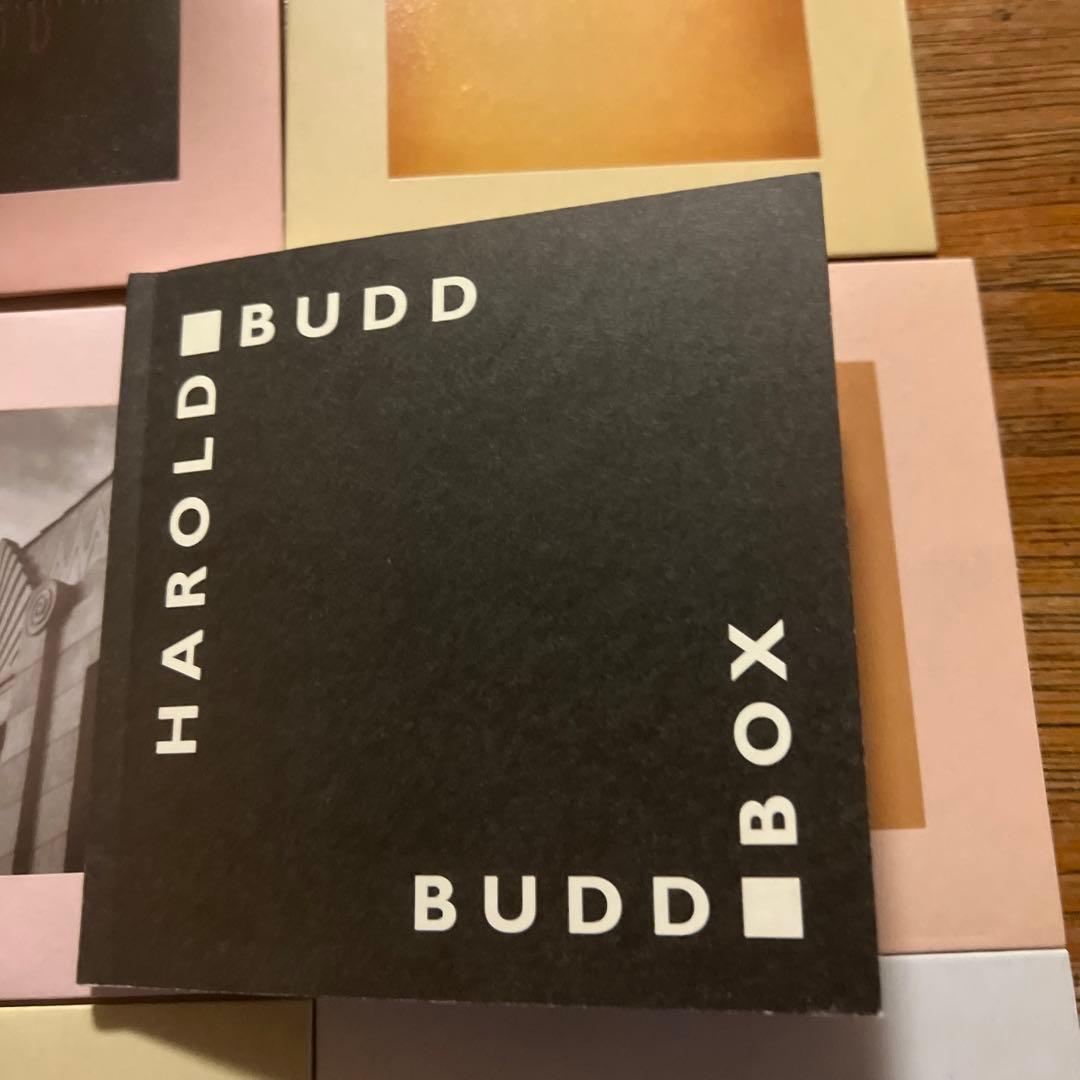 HAROLD BUDD BUDD BOX CDボックスセット