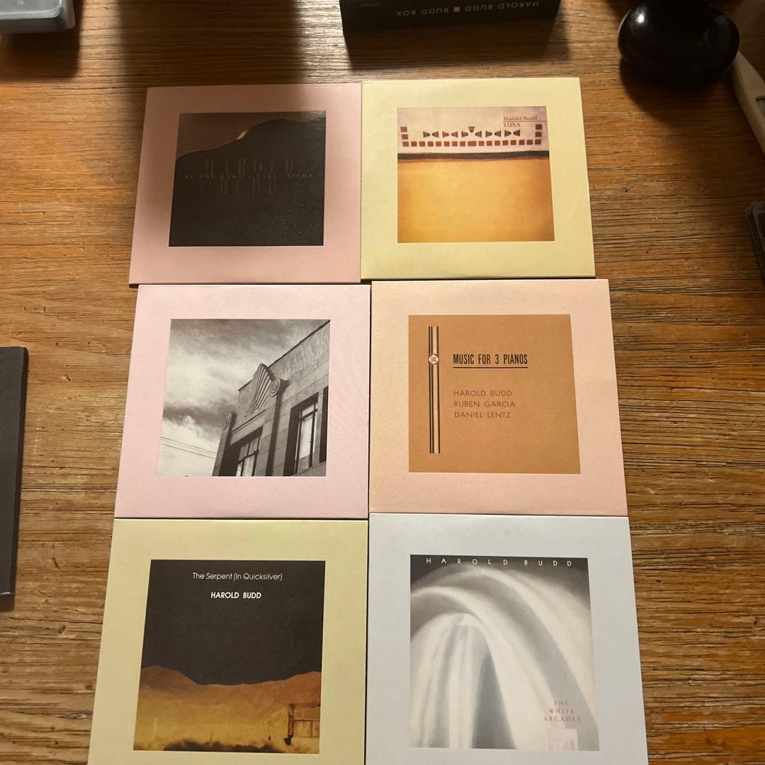 HAROLD BUDD BUDD BOX CDボックスセット