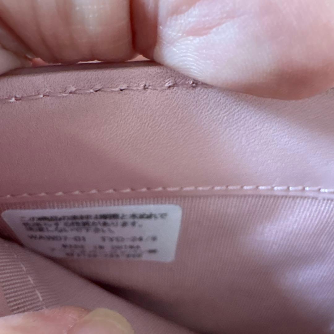 agnès b.◾️アニエス・ベー◾️ピンク 二つ折り財布◾️新品