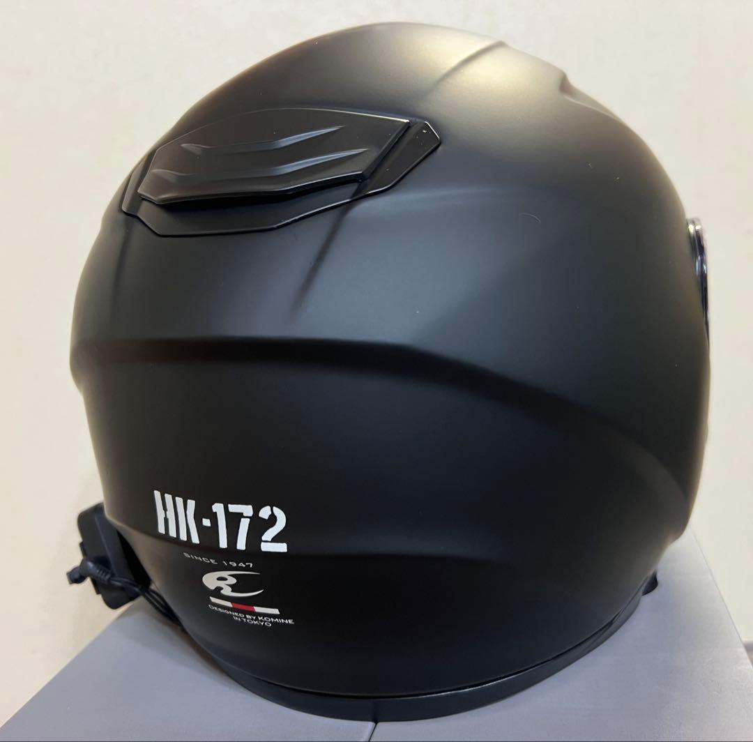 ★インカム付き　美品コミネHK-172ジェットヘルメット★