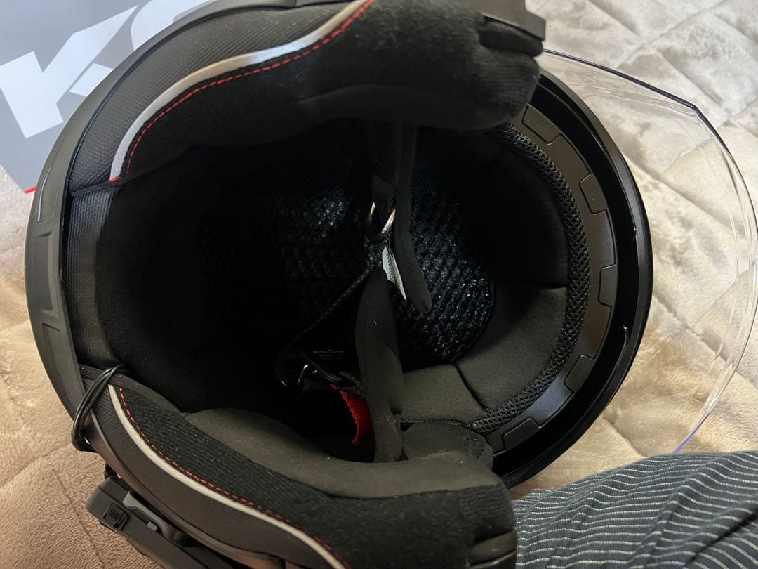 ★インカム付き　美品コミネHK-172ジェットヘルメット★