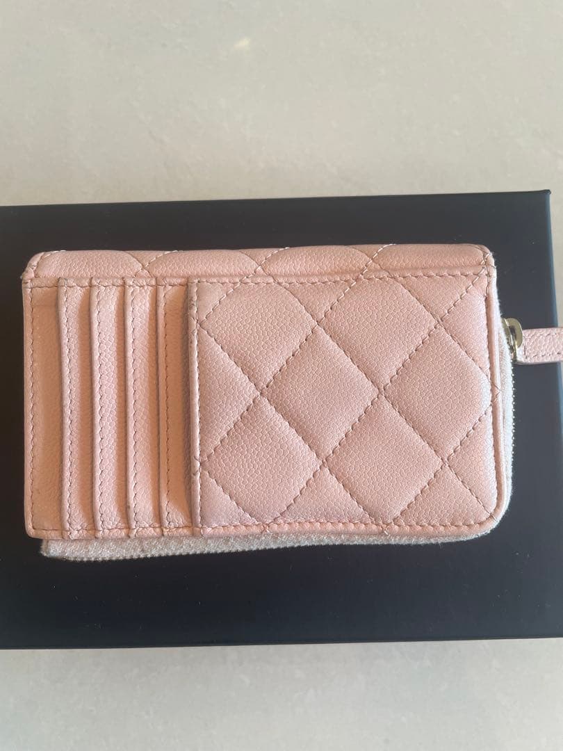 CHANEL ピンクレザー ケース