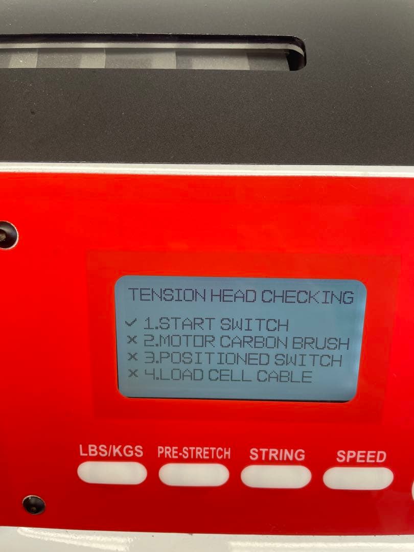 12ｍガット+GOSEN テニスガット張り機 修理