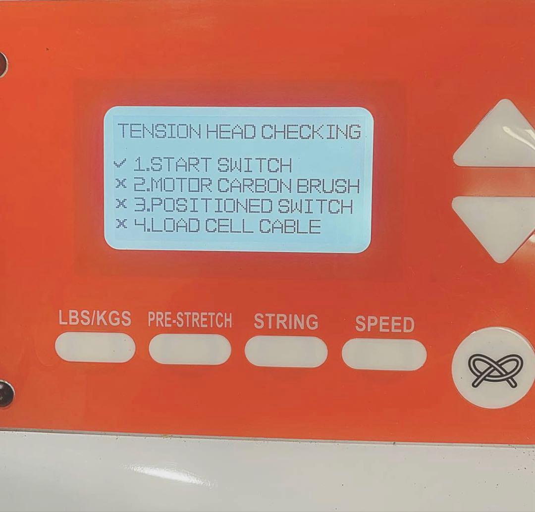 12ｍガット+GOSEN テニスガット張り機 修理