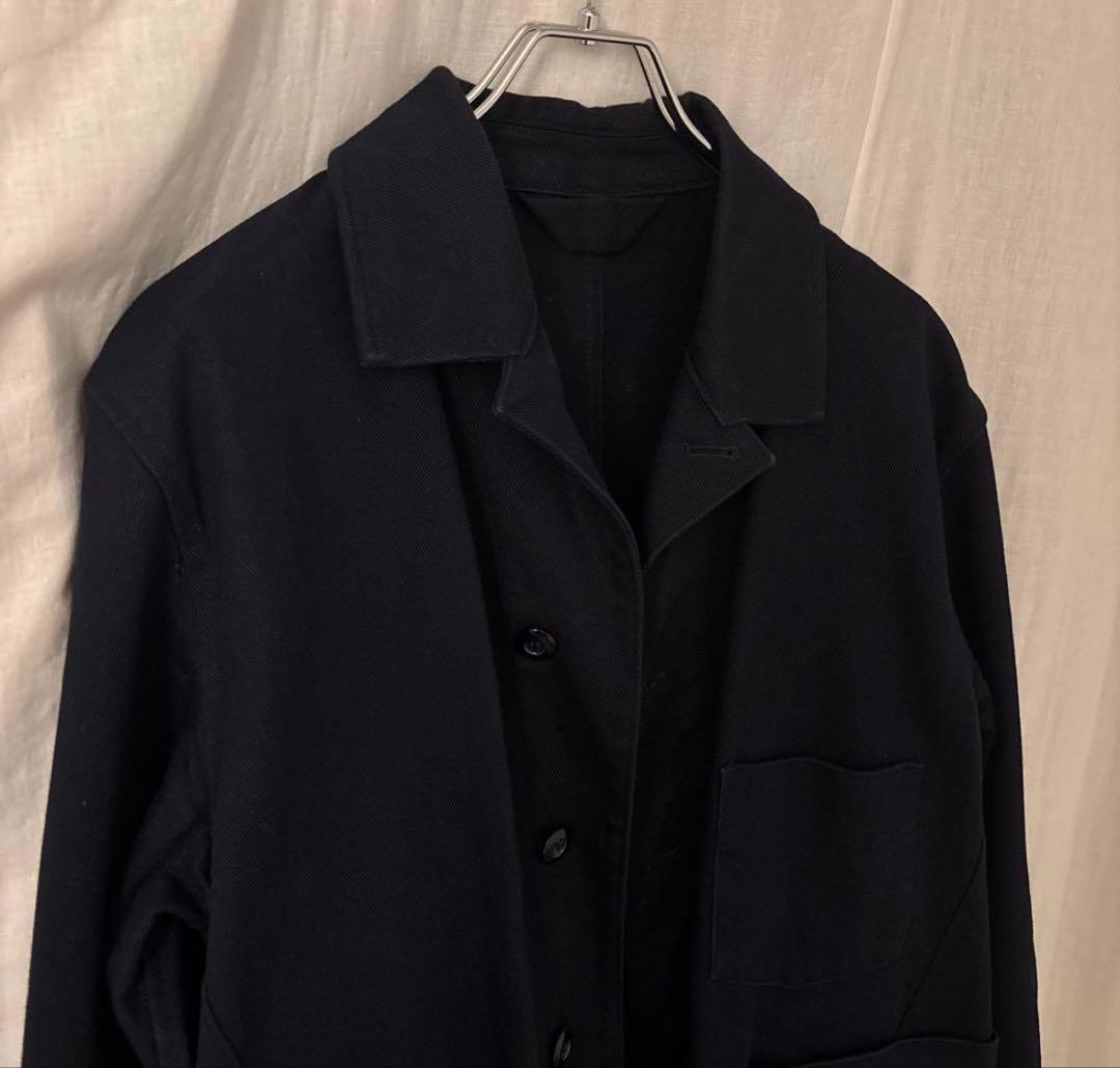 美品ACNE STUDIOS カーバーオール セットアップ ワークジャケット 紺