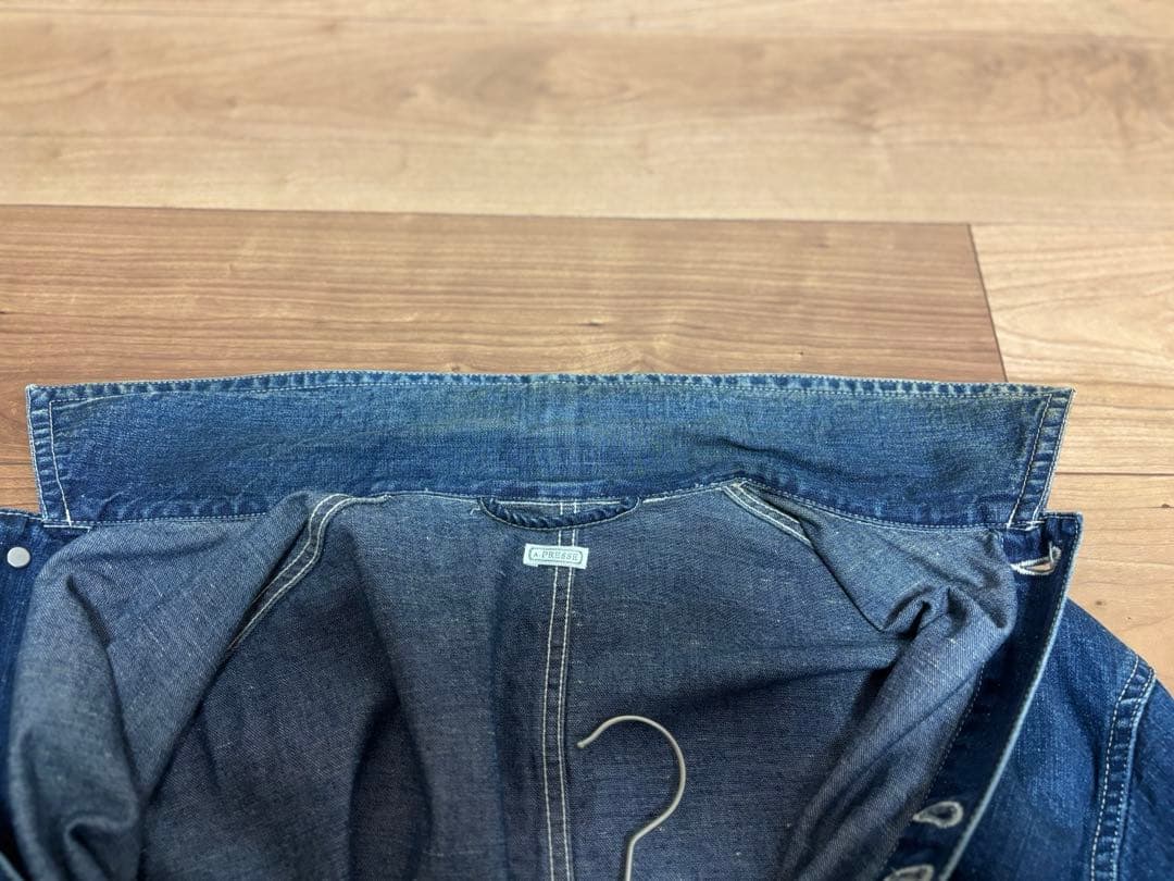 ジャケット・アウター a.presse Denim Coverall Jacket size 2