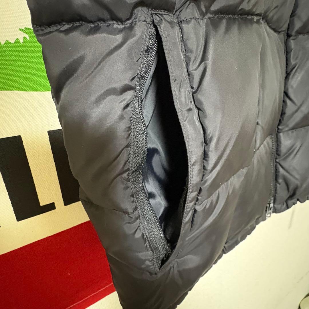 90s POLO SPORTS ダウンベスト ブラック サイズL アメカジ 古着