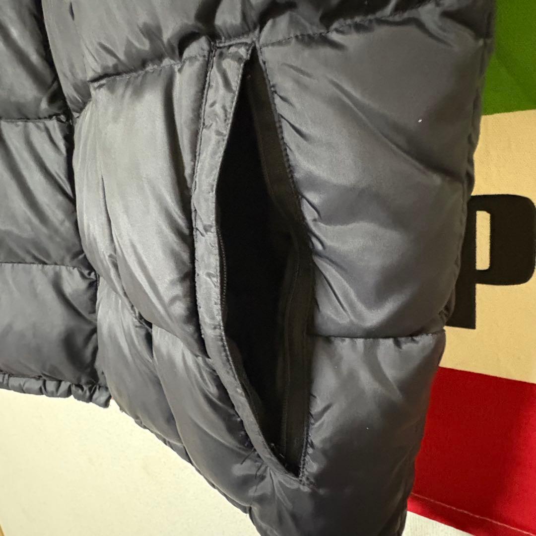 90s POLO SPORTS ダウンベスト ブラック サイズL アメカジ 古着