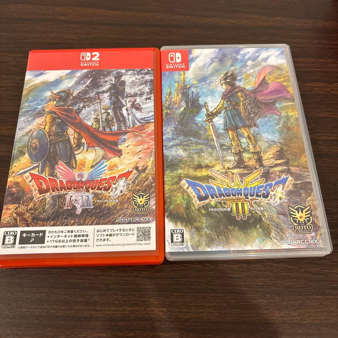 ドラゴンクエスト1&2 3 2本セット　Switch ドラクエ