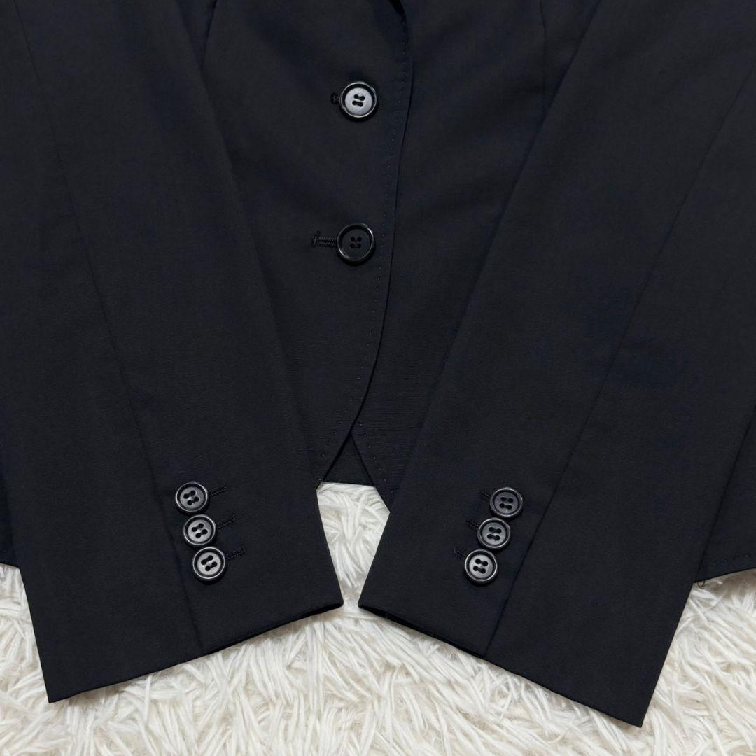 美品 ポールスミス ブラック スーツ セットアップ スカート マルチカラー