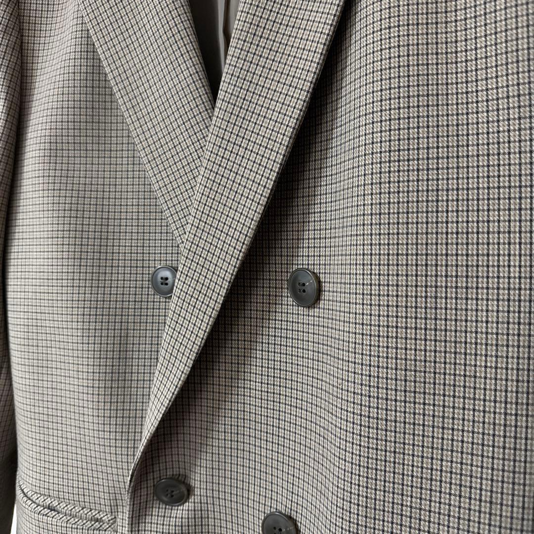 今期　UNIQLO ダブルジャケット　ブラウン