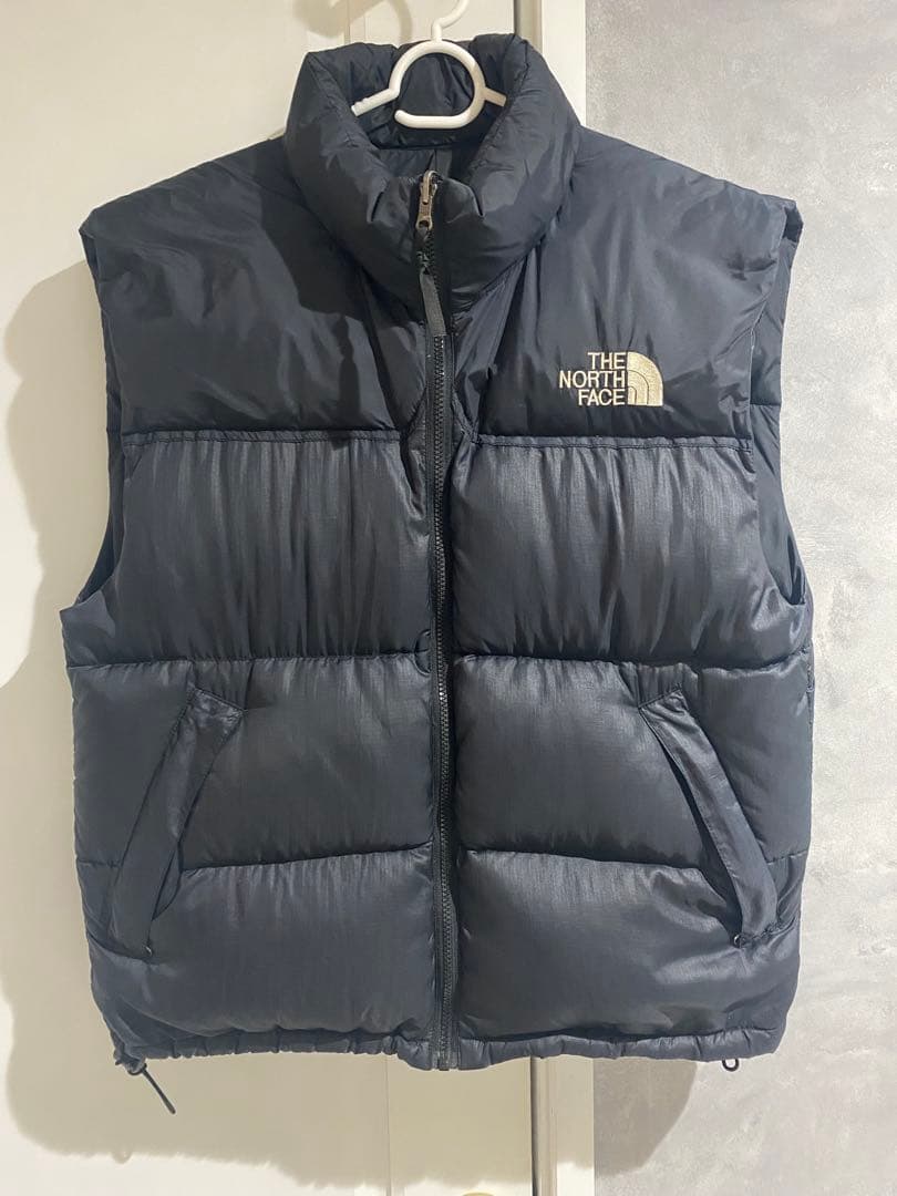 90s THE NORTH FACEノースフェイス ヌプシ ダウンベスト 黒