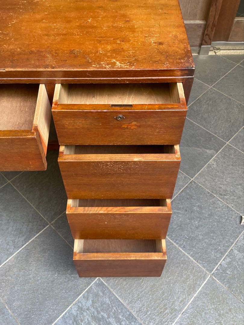 古い片袖机 山本商店購入