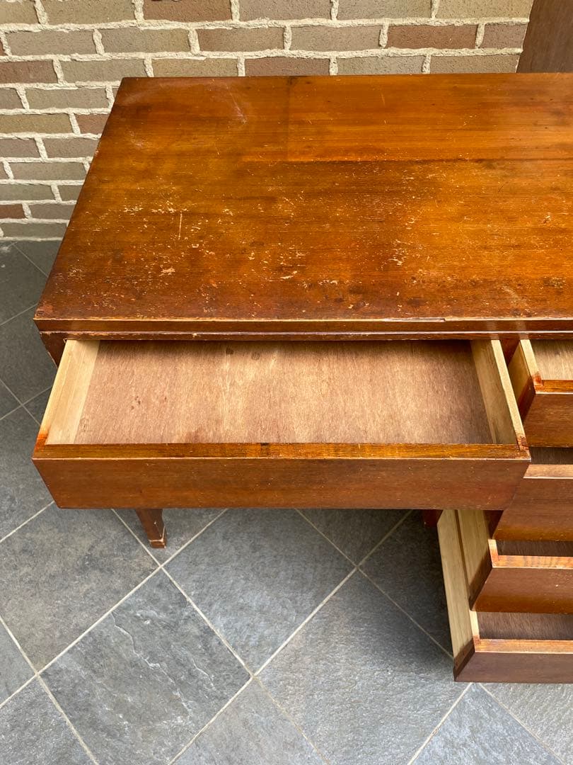古い片袖机 山本商店購入