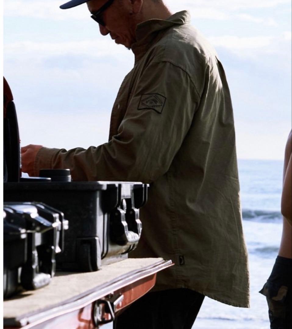 定価22000円セットアップ/ビラボンADIV ミリタリーシャツ➕カーゴパンツ