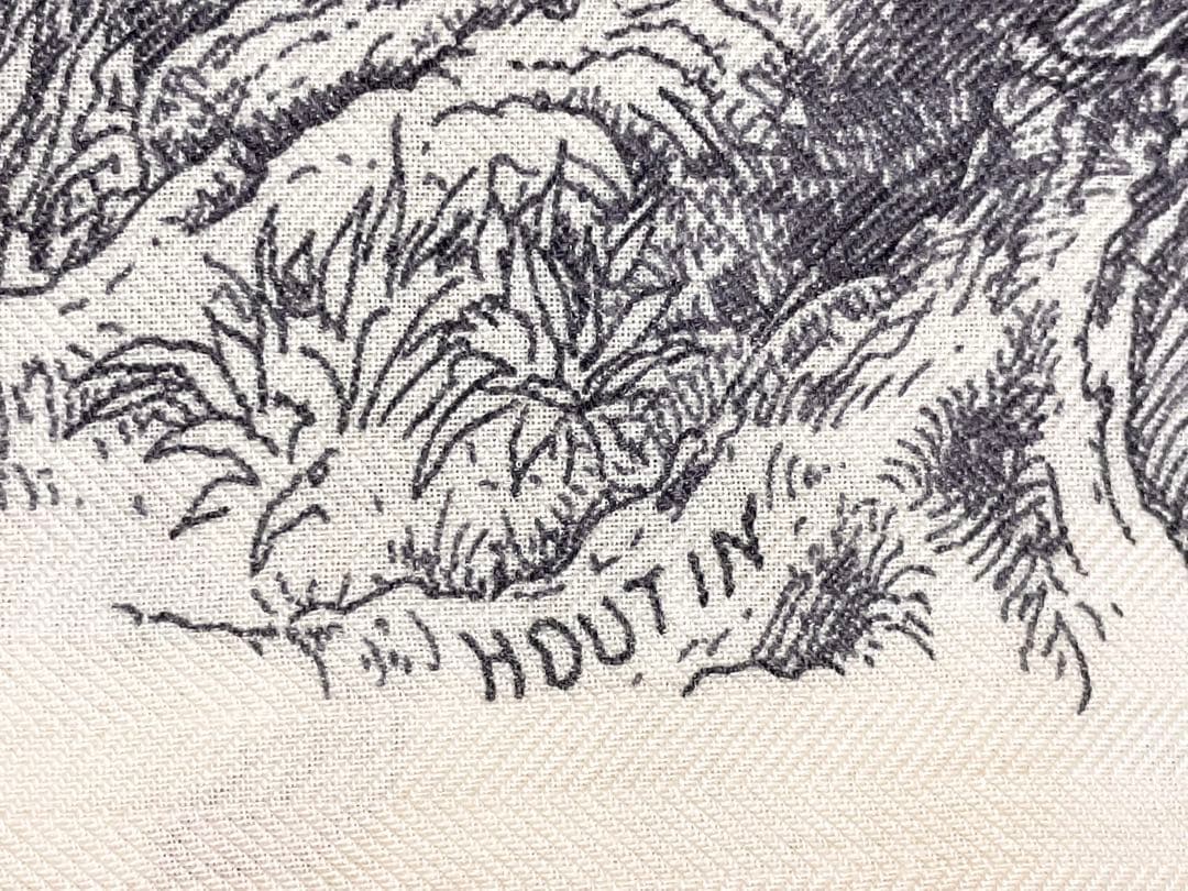 【希少！美品！】HERMES カレジェアン レイラの庭 ホワイト マルチカラー