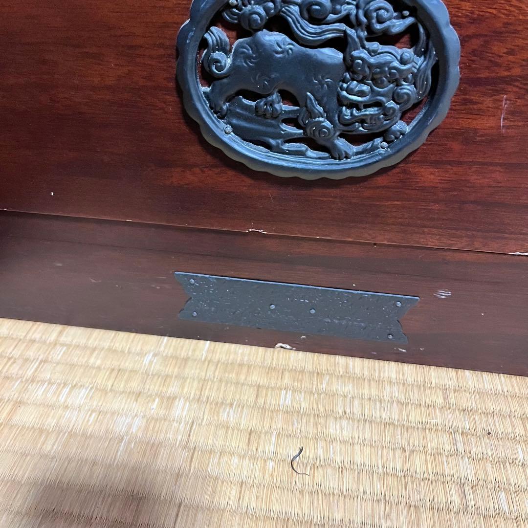 処分価格　設置費用込み　高級　民芸家具　４段　チェスト　アンティーク　和箪笥