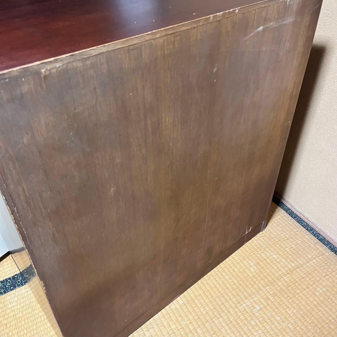 処分価格　設置費用込み　高級　民芸家具　４段　チェスト　アンティーク　和箪笥