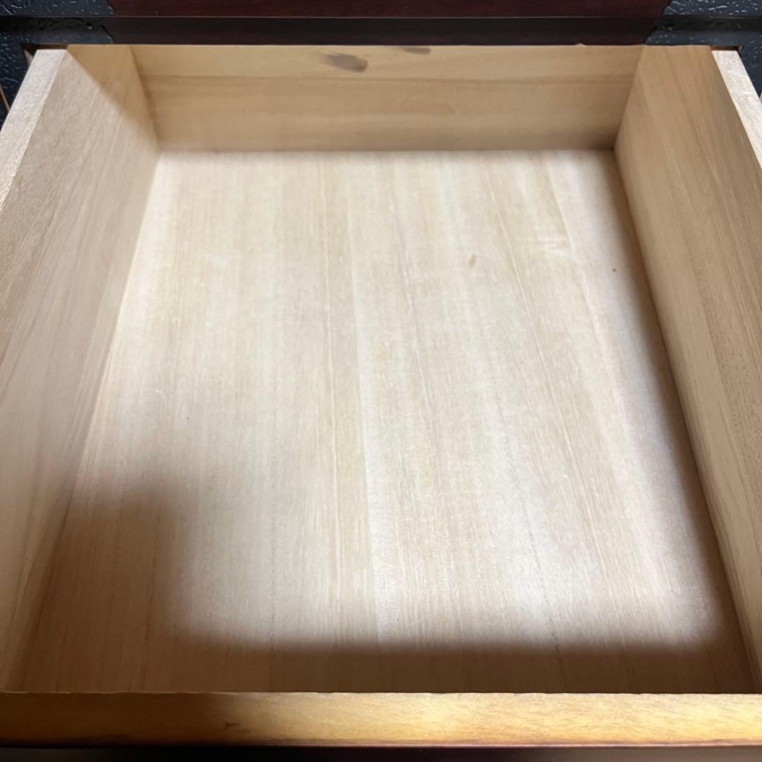 処分価格　設置費用込み　高級　民芸家具　４段　チェスト　アンティーク　和箪笥