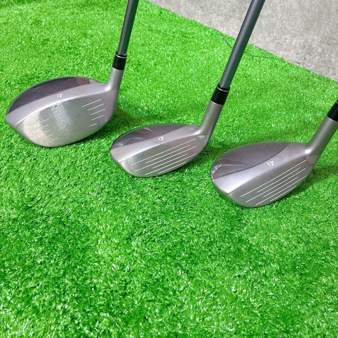 REVAバッグ付 テーラーメイド ゴルフ初心者 レディース ゴルフセット 9本