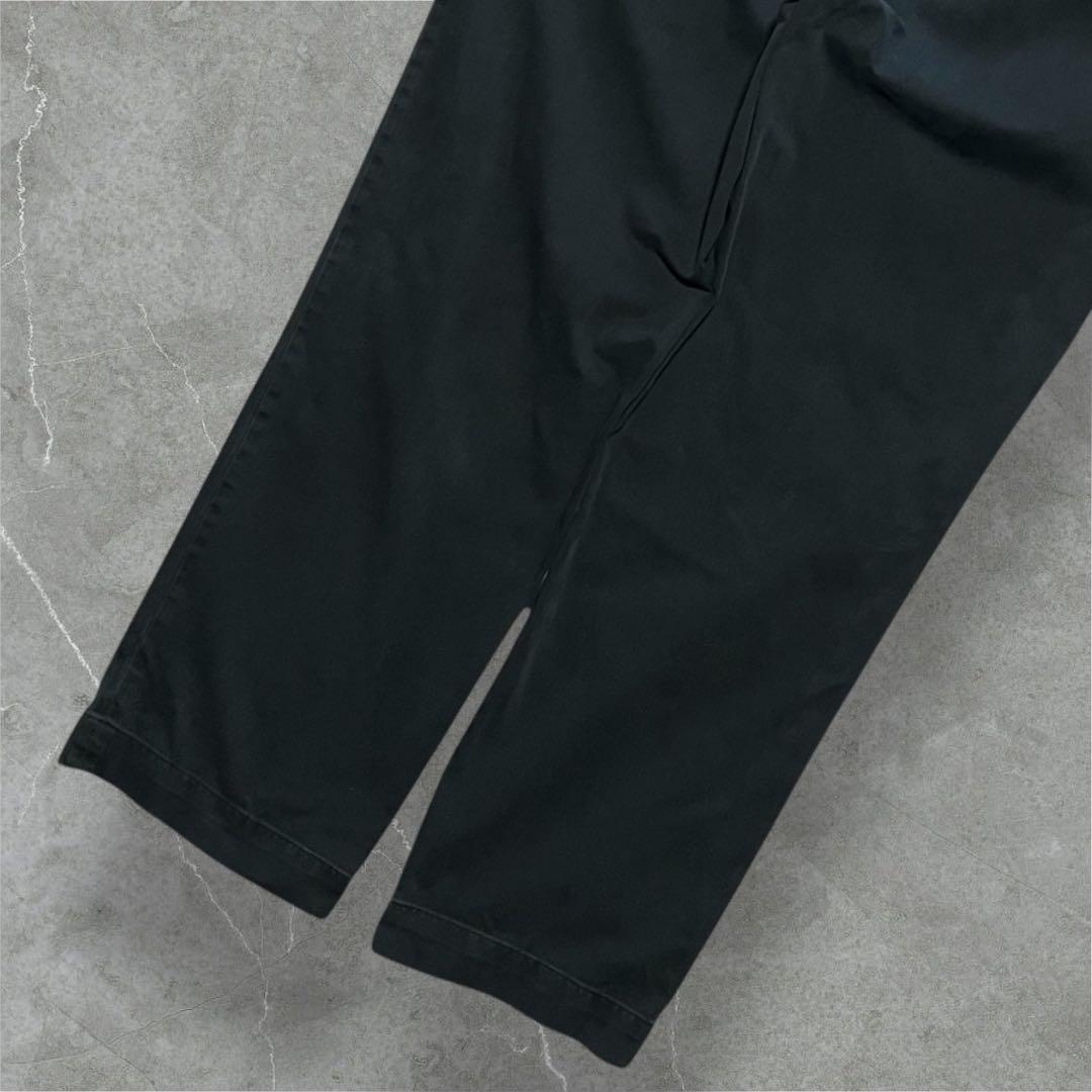 【W36】90sPolobyRalphLaurenAndrewPant黒チノパン