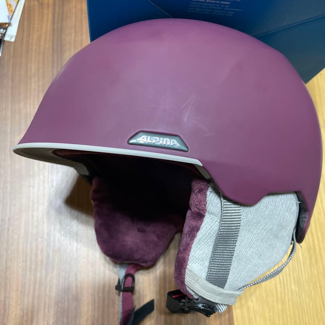 ALPINAスノーボードヘルメット　美品