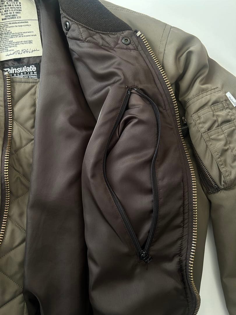 ジャケット・アウター elephant TRIBAL fabrics 23aw ma-1