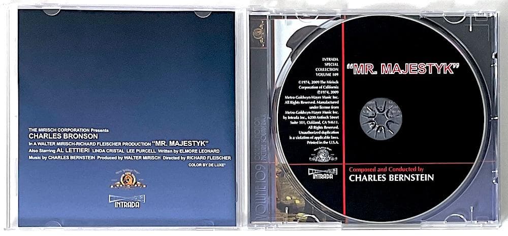 美品 廃盤 1200枚限定 CD マジェスティック オリジナル・サウンドトラック