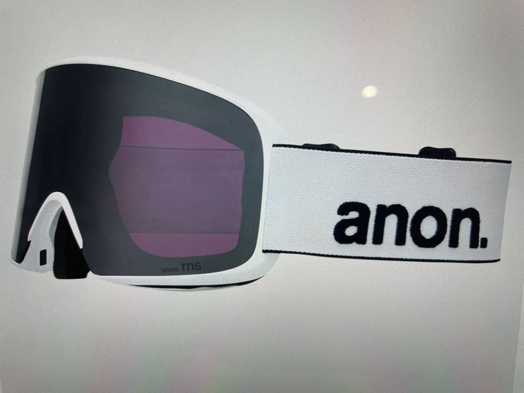 anon. 25-26 M6 WHITEゴーグル ローブリッジ