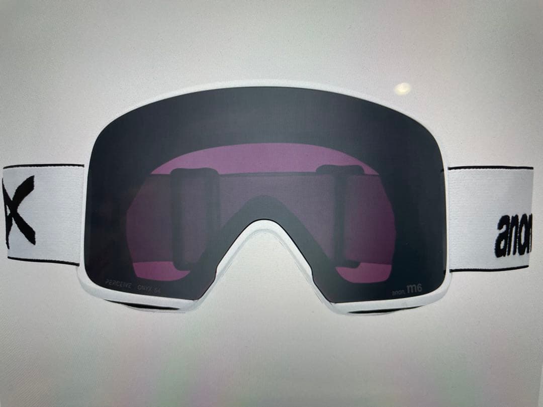 anon. 25-26 M6 WHITEゴーグル ローブリッジ