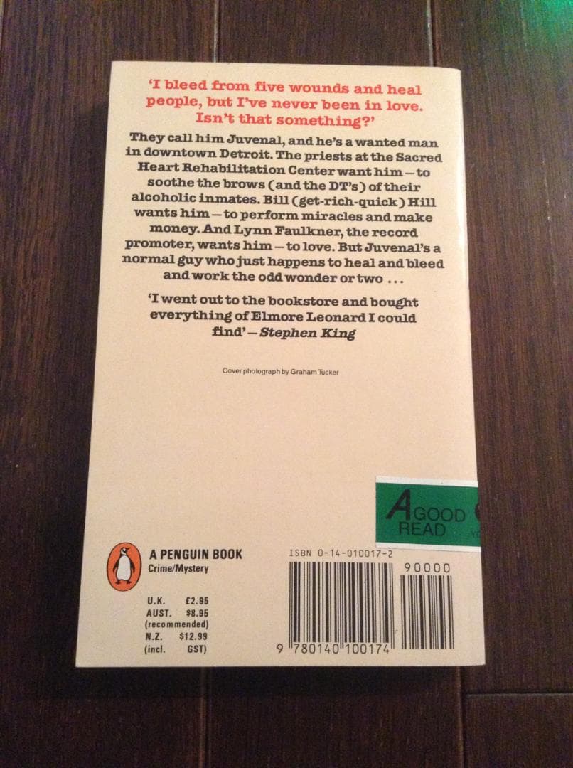 エルモア　レナード　ELMORE LEONARD TOUCH　英語 洋書