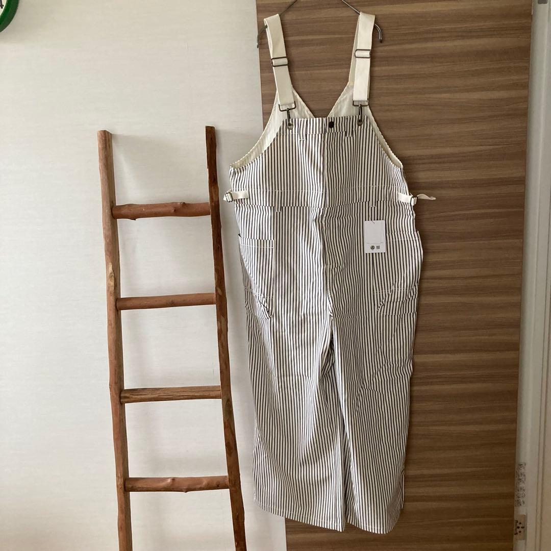 新品ニコアンドniko and…てぃらチノワークサロペット L メイクスタッフ