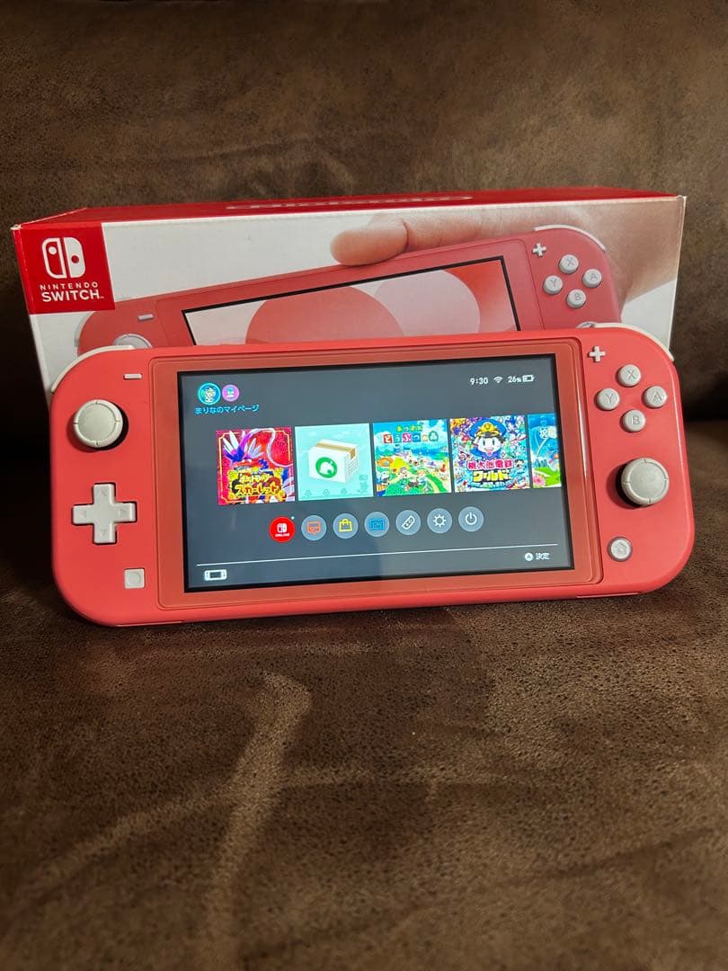 ニンテンドーSwitch ライト　コーラルピンク