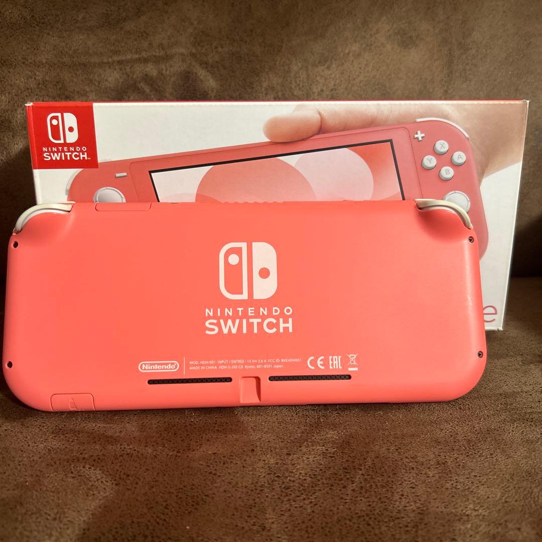 ニンテンドーSwitch ライト　コーラルピンク