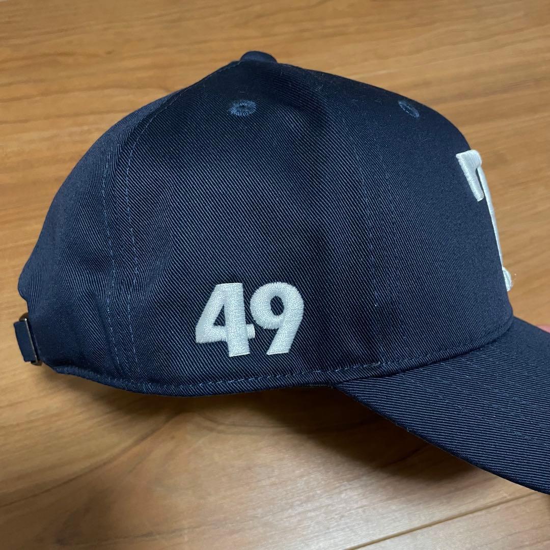 未使用　tfw49 キャップ　帽子　ネイビー　junhashimoto ゴルフ
