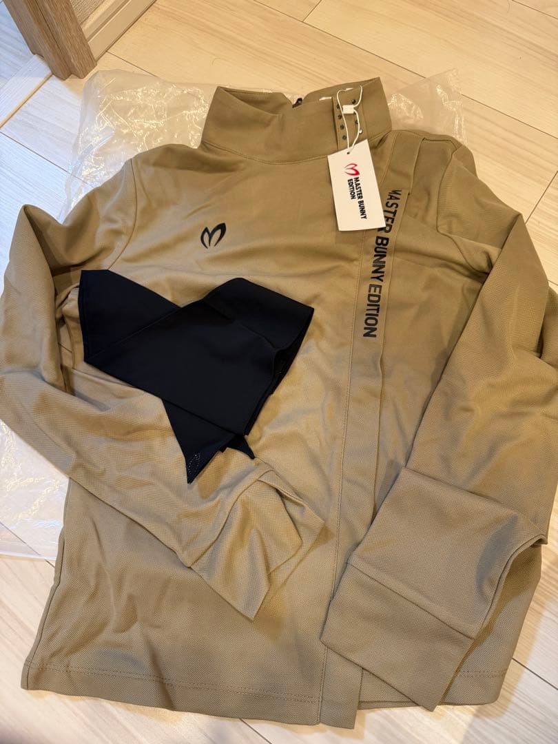 MASTER BUNNY EDITION ゴルフシャツ レディース ベージュ