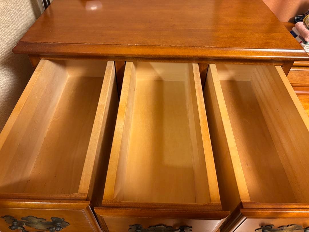 【横浜Daniel ダニエル】アーリーアメリカン　ビンテージチェスト　6段10杯