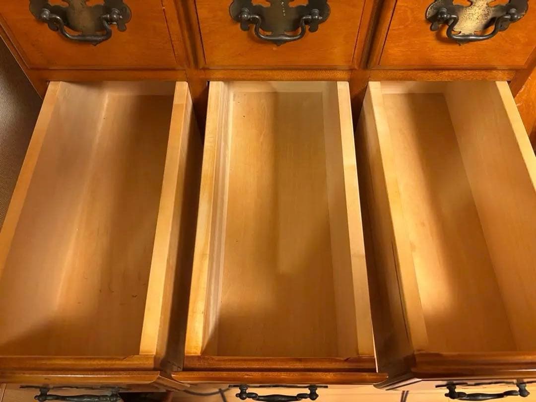 【横浜Daniel ダニエル】アーリーアメリカン　ビンテージチェスト　6段10杯