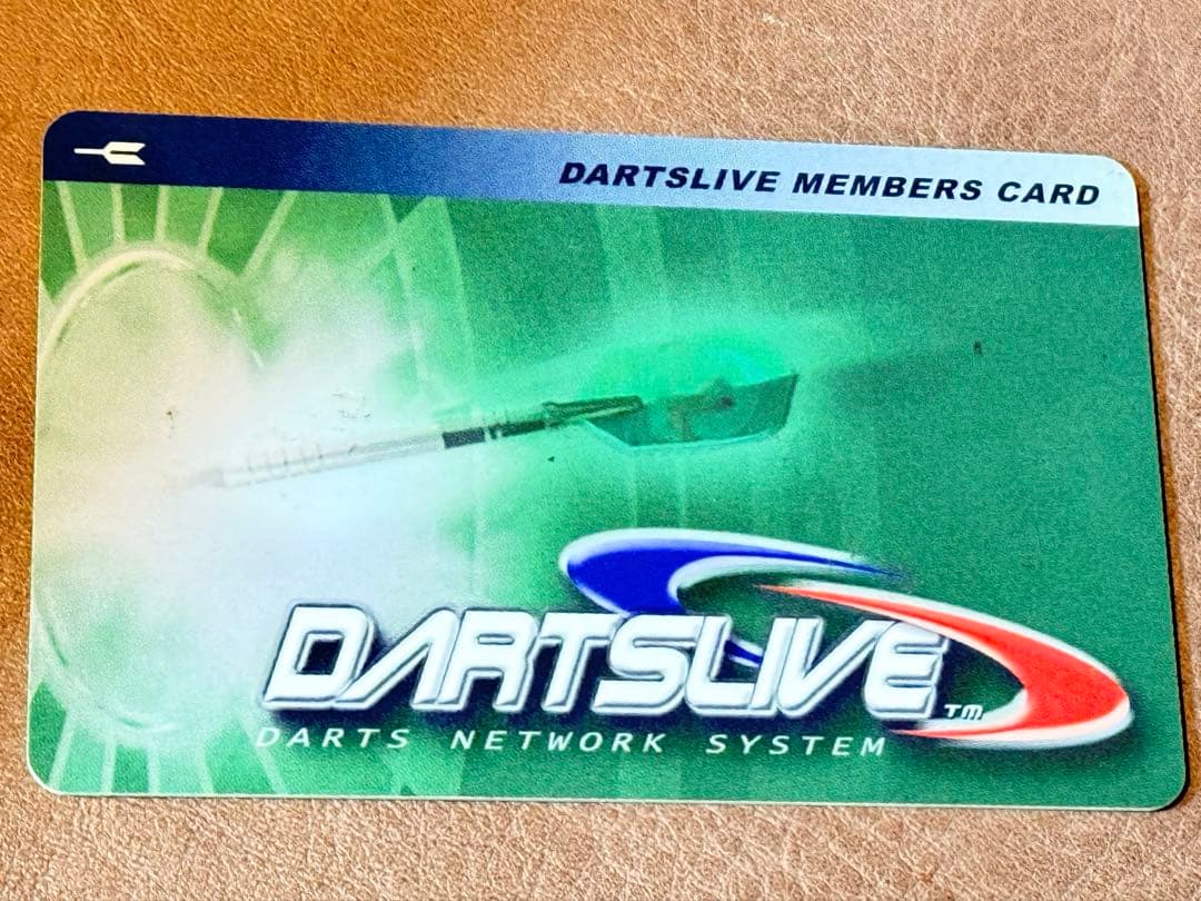 【初期ロット)DARTSLIVE メンバーズカード
