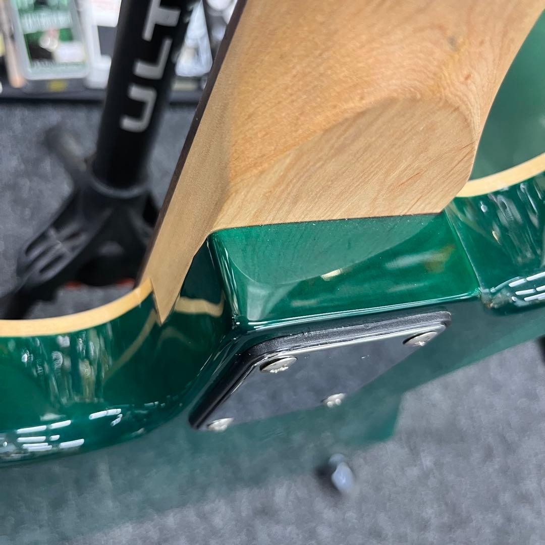 【10941】 Legend ジャズベース タイプ フレイム グリーン