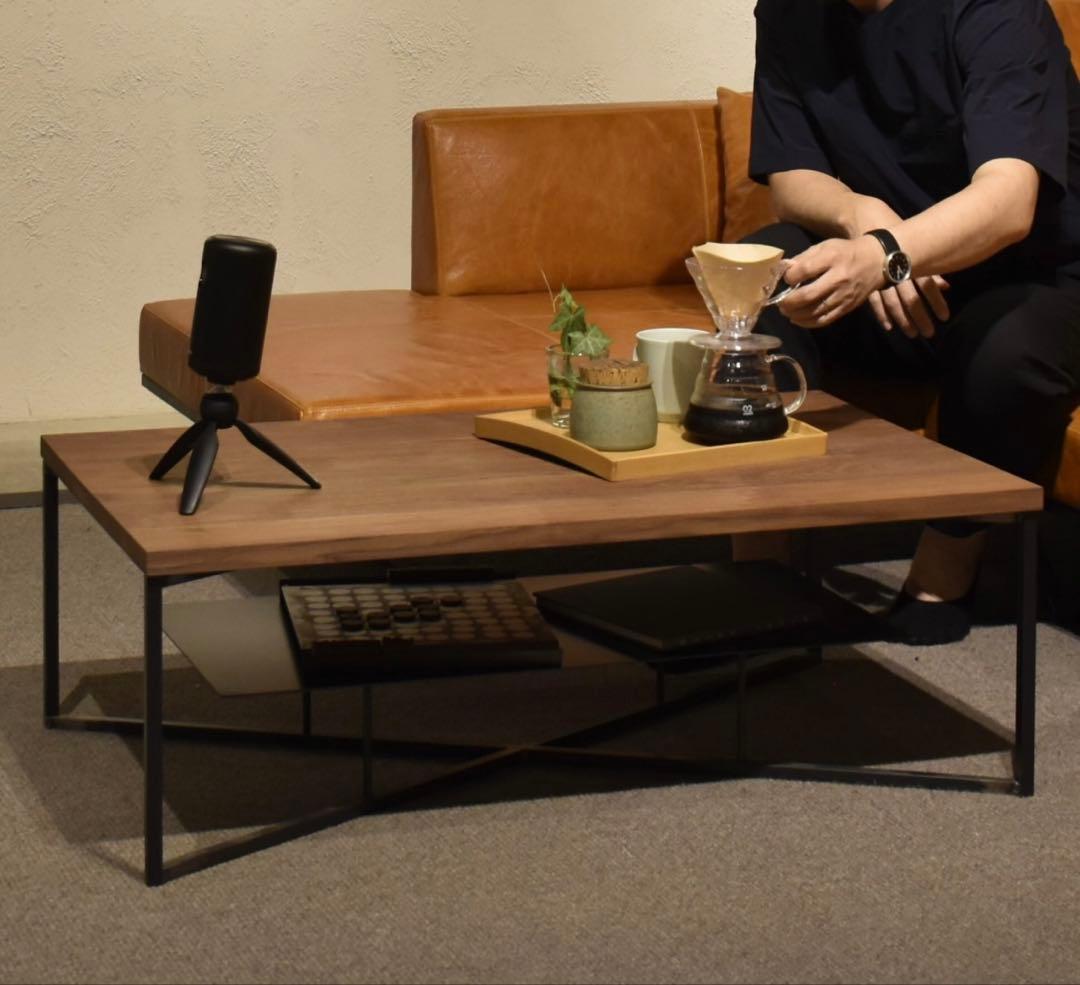 至急！超美品　杉山製作所　クロテツ　リビングテーブル　アイアン　カールハンセン