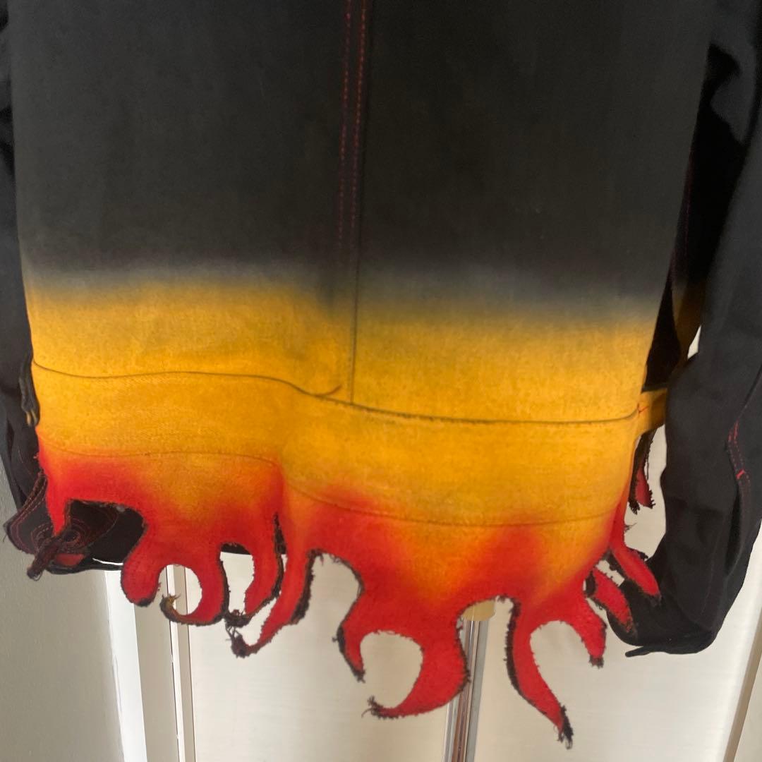 希少　テンダーパーソン【あのちゃん着用】フレイムヘムジャケット　Gジャン　デニム