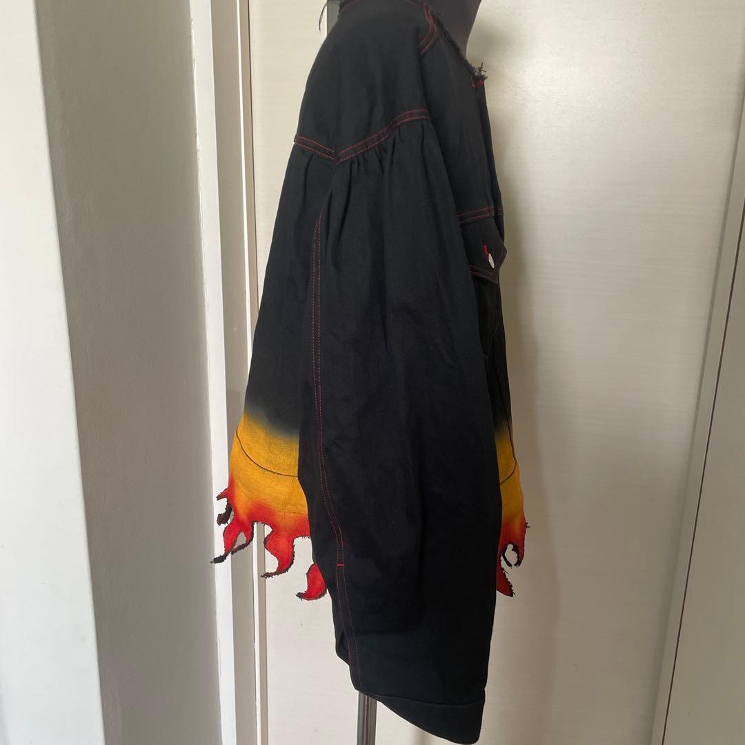 希少　テンダーパーソン【あのちゃん着用】フレイムヘムジャケット　Gジャン　デニム