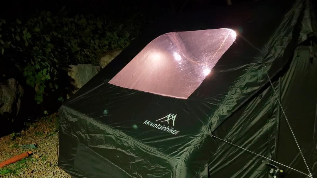 【新品】エアテント Mountainhikerインフレータブル 黒