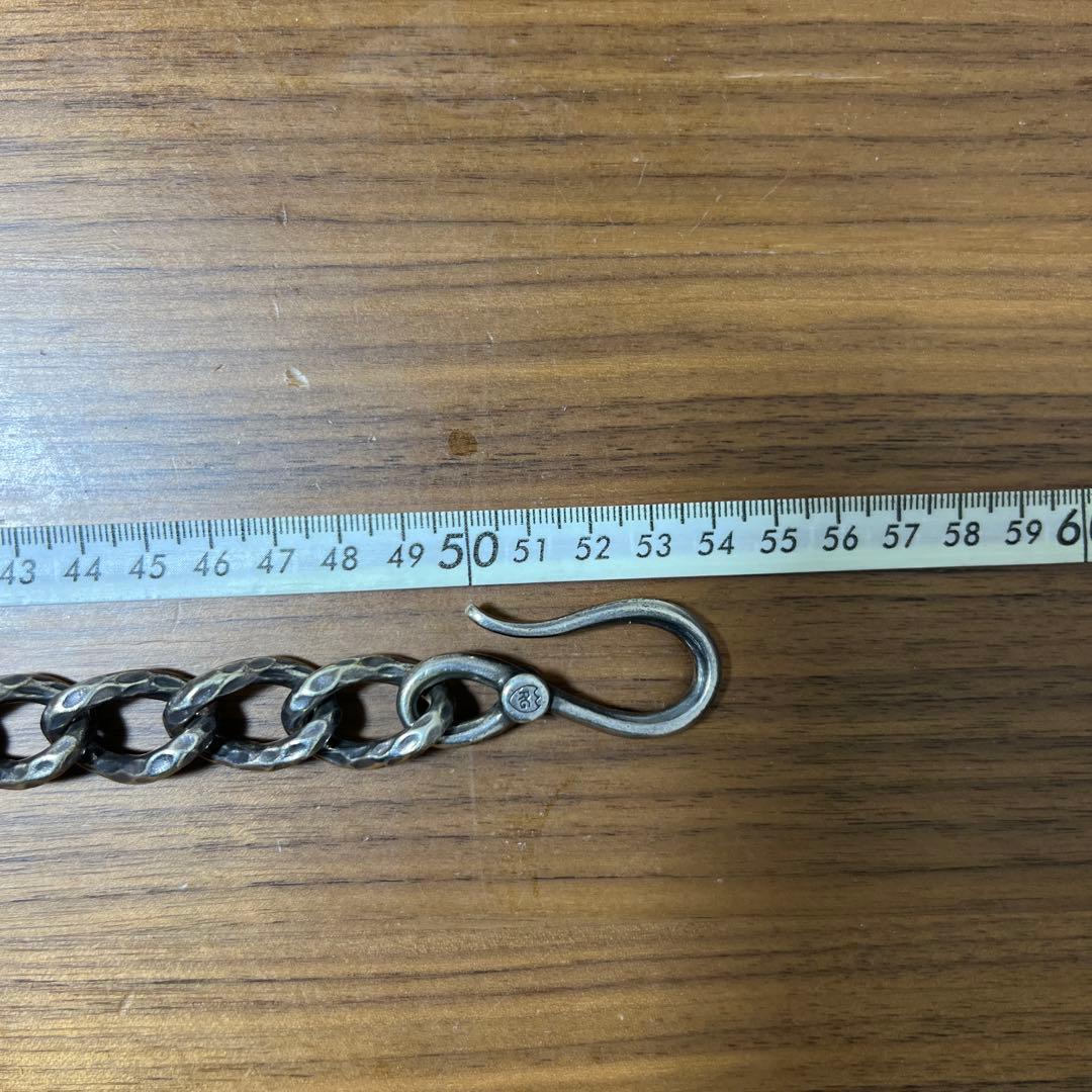 ルードギャラリー ウォレットチェーンtype 7モデル　アージェントグリーム製