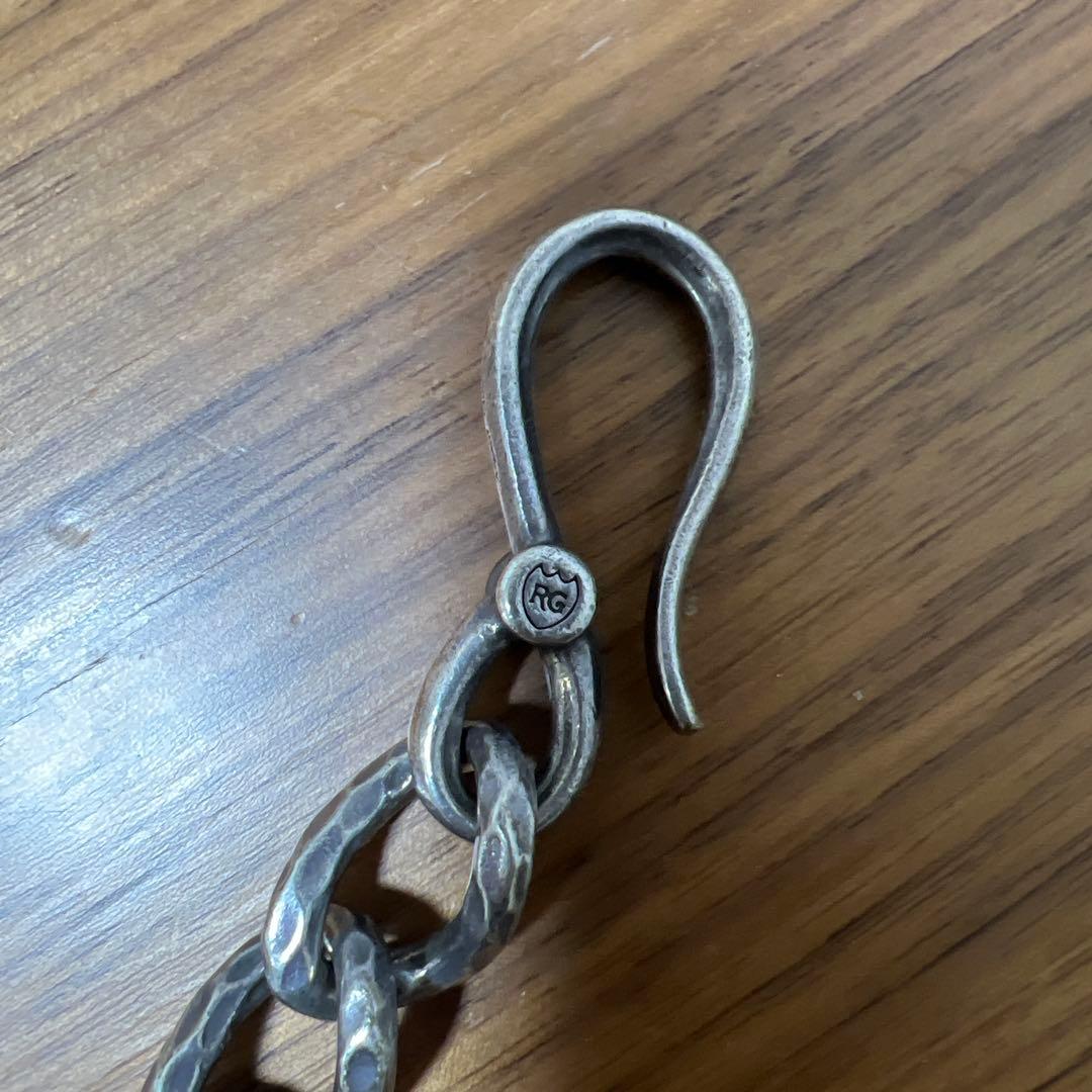 ルードギャラリー ウォレットチェーンtype 7モデル　アージェントグリーム製