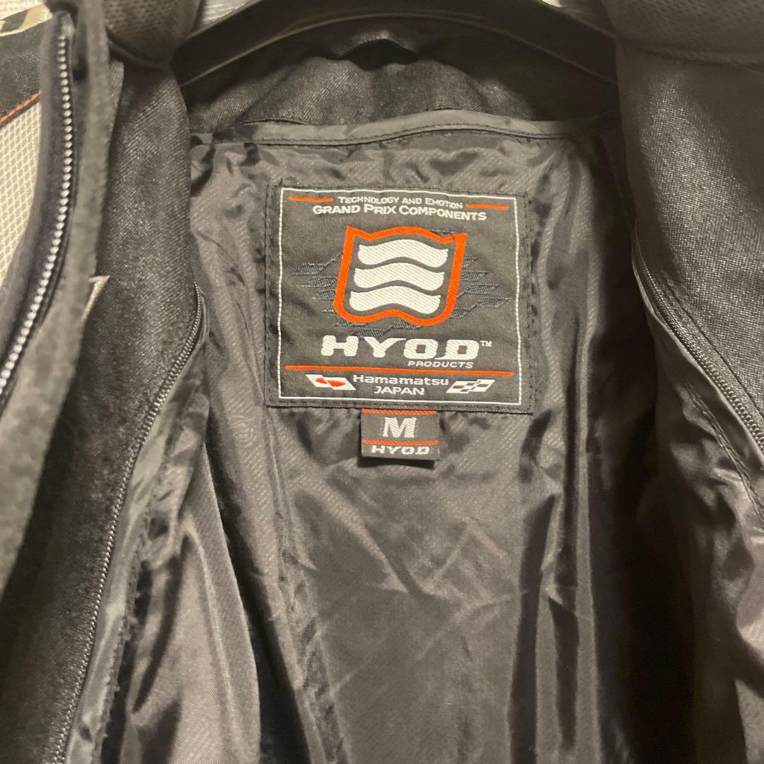 HYOD バイクジャケット 黒/白